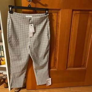 Gingham capri 0